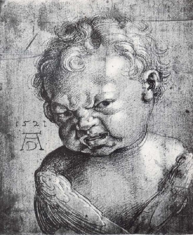 Albrecht Durer Head of a Weeping cherub china oil painting image